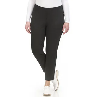 KjBrand Schlupfhose "Susie XS Jersey", Damen, Gr. 54, N-Gr, grau (anthrazit), Jersey, Obermaterial: 68% Viskose, 27% Polyamid, 5% Elasthan, knöchellang, Hosen Schlupfhose, Sommerhose mit Schlupfbund