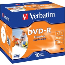Bild von DVD-R 4,7 GB 16x 10 St.