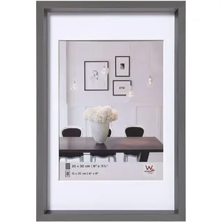walther design Steel Style grau/weiß 50x60 cm 2er Set
