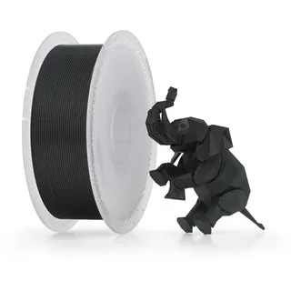Bambu Lab BambuLab PLA-3D-Drucker-Filament, 1,75 mm, schwarz, 1 kg, RFID, kein Verziehen und Verheddern, schnelles Drucken, hohe Genauigkeit, wiederverwendbare Spule