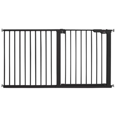 BabyDan Premier Safety Gate Extra Wide Black 139-144.8 cm
