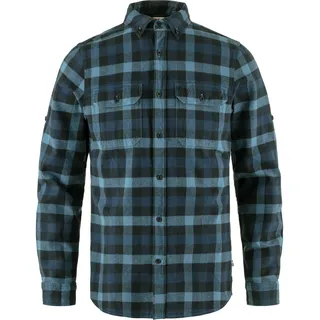 Fjällräven Skog Flanellhemd Indigo Blue / Dark Navy L