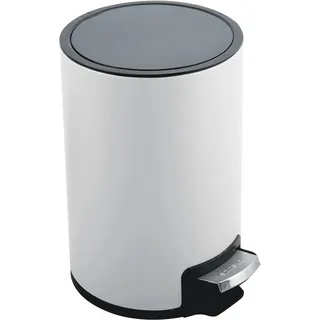 Spirella Kosmetikeimer Riku 5 l Weiß