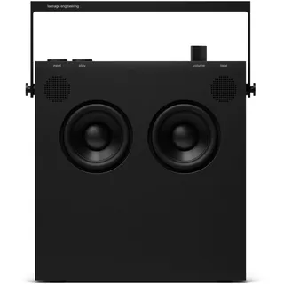 Teenage Engineering OB-4 (Tragbarer drahtloser Bluetooth-Stereo-Lautsprecher mit UKW-Radio und langlebigem, wiederaufladbarem 40-Stunden-Akku, Motorisierter Volume und Tape Regler)