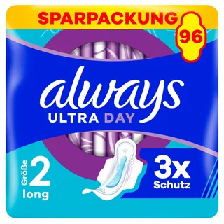 Always Ultra Binden Damen Gr. 2 Long 96 St.