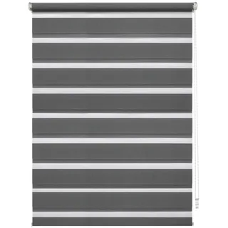 GARDINIA Doppelrollo mit Montageschiene,