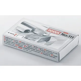 Novus Heftklammern No.111 - 2.000 Stück