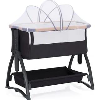 fillikid Beistellbett »Scandic«, grau
