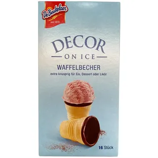 De Beukelaer DeBeukelaer Decor On Ice Waffelbecher, 60 g