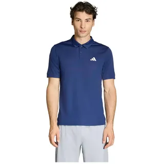 Adidas Workout Essentials Base Kurzarm-poloshirt - Dark Blue - S