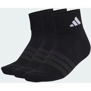 adidas Cushioned Sportswear Ankle Socken 3er Pack Schwarz/Weiß 43-45