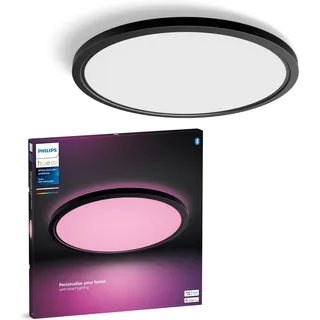 Philips Hue LED-Panel Tento White & Color Ambiance XL Schwarz Ø 54,2 cm