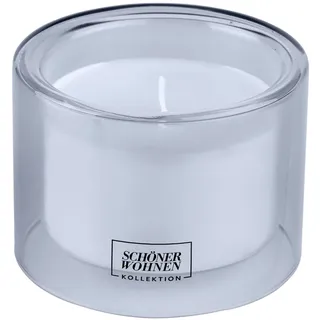 Schöner Wohnen Soft Cotton Duftkerze 7 cm blau