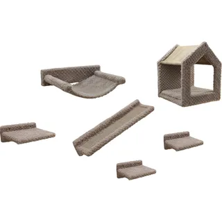 Kerbl Monte Baldo Kletterwand 6-teilig taupe