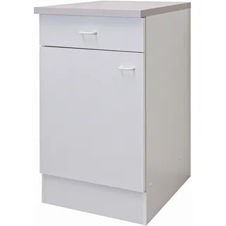 Flex-Well Unterschrank Sellin 50 x 50 x 85 cm Weiß