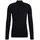 Herren High Zip Neck M L/s Sh Funktionsmaterial schnelltrocknend 1 Stück Schwarz Black 3000 3000