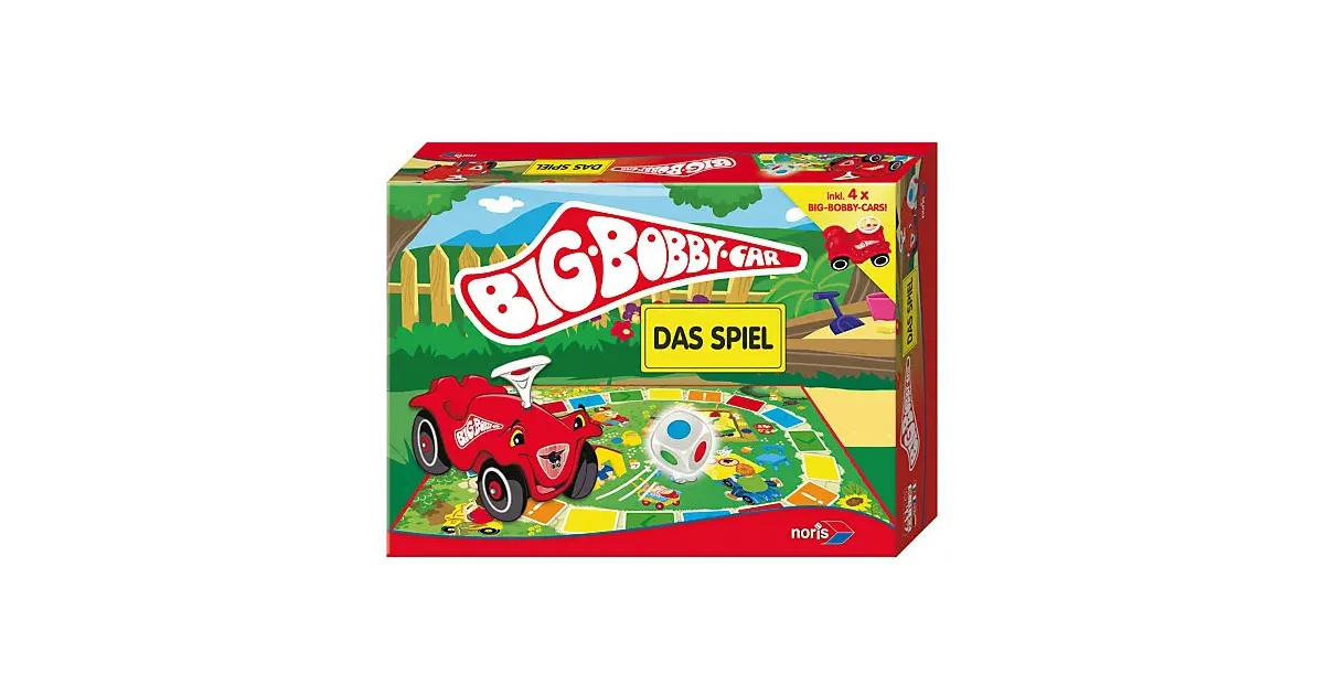 Noris - 6013790 - jeu de société big-bobby-car - langue: allemande - Jeux de société