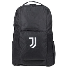 Offizielles Produkt von JUVENTUS, Schwarz, Klappbarer Rucksack für den Einsatz im Koffer und bei Bedarf