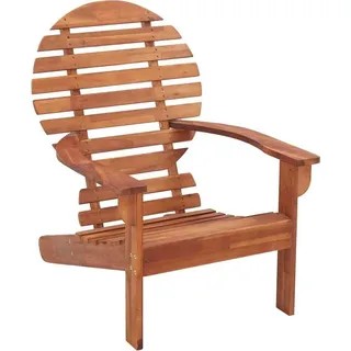 The Living Store Adirondack-Stuhl Massivholz Akazie - Braun