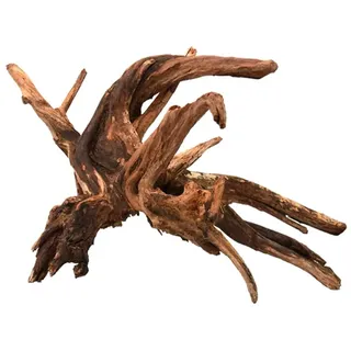 WabiFlur - Natürliches Drift Holz für Aquarium Nano Garden und Terrarien - Schafft einen Wilden und einzigartigen Ambinete, Größe Medium Einzelstück 15-20 cm