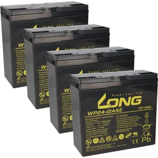 KungLong Akku-Satz 48V 24Ah für Rolektro Quad25V2 Light40 Trike25 800W