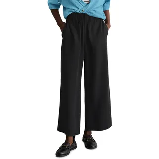 Culotte MARC O'POLO DENIM, Damen, Gr. S, N-Gr, blau depths, Web, Obermaterial: 100% Lyocell, relaxed fit knöchellang, Hosen Culotte, relaxed fit aus LENZING Lyocell