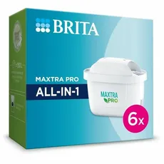 Bild von Maxtra Pro All-in-1 6 Stück, für Wasserfilterkaraffe, reduziert PFAS*, einige Pestizide, Herbizide und medizinische Rückstände, Chlor, Kalk und Metalle