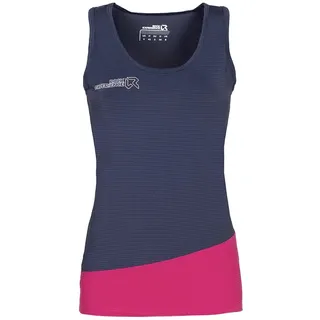 Rock Experience REWL00531 Merlin Woman Tank Vest Unisex 1330 Blue Nights+2000 Cherries Jubilee S