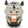 Kindergartentasche, Nashorn, Grau