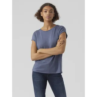 Vero Moda VMAVA PLAIN SS TOP China Blue S