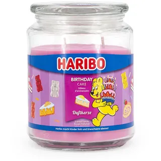 Duftkerze Haribo , Naturmaterialen, Glas, Textil , 13 cm , Dekoration, Kerzen & Kerzenhalter, Duftkerzen