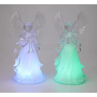 Weihnachtsdekoration Engel 30 cm bunt