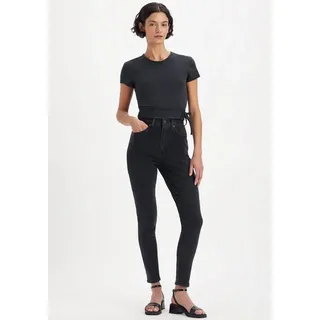Levi's Retro High Skinny schwarz (26/30), Lässig, Baumwolle