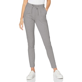 ICHI IHKATE PA2 Damen Sweathose Sweatpants Relaxhose mit Stretch Schmaler Schnitt mit Elastikbund, Größe:2XL, Farbe:Grey Melange (10020)