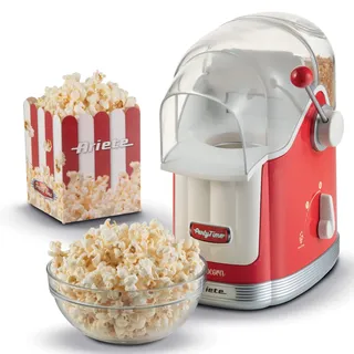 Ariete 2958 Popcorn-Machine Party Time, Plastic, 600 milliliters, Rot