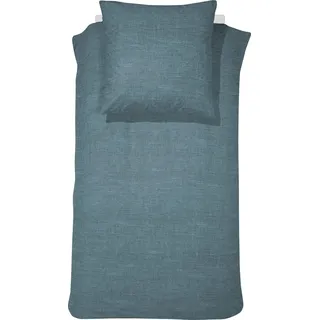 Cinderella »Lyn Bettwäsche-Set Renforcé-Baumwolle (petrol), 155x220+80x80 cm«