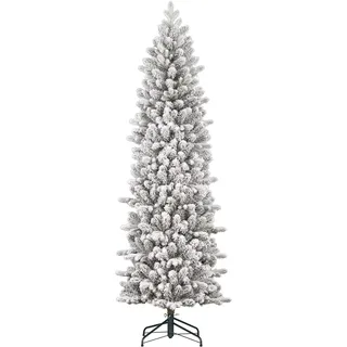 Black Box Trees Harma Künstlicher Weihnachtsbaum, schmal, H 215 x Ø 66 cm, Grün