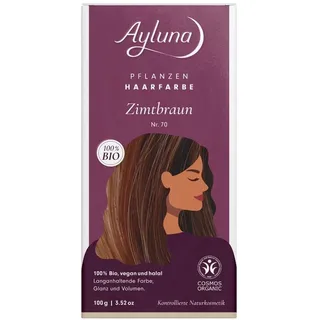 Pflanzenhaarfarbe 70 zimtbraun 100 g