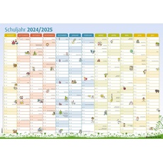 Bild Der Schuljahres-Wandkalender 2024/2025, A1