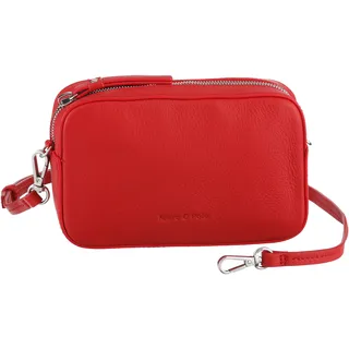 Marc O'Polo Liana Umhängetasche Leder Shiny Red