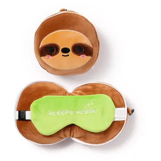 Puckator Reisekissen Relaxeazzz 14,5 x 28 x 7 cm Mehrfarbig