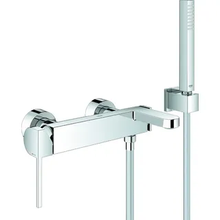 Grohe Plus Einhand-Wannenbatterie mit Brausegarnitur chrom 33547003