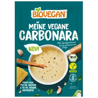 Biovegan Vegane Carbonara Sauce glutenfrei 27 g