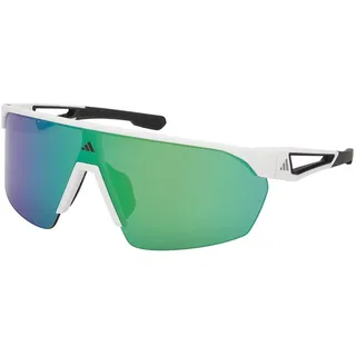 Adidas Sport Sp0103 Sonnenbrille - White / Green Mirror - One Size