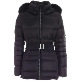 Colmar Damen Daunenjacke-2218F Daunenjacke, Black-Dark Steel, 42