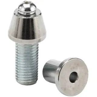 Minoura 1.75x12 Mm Adapter - Silver - One Size