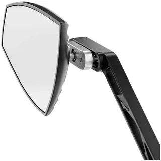 Highsider Wave Rückspiegel Schwarz/Silber