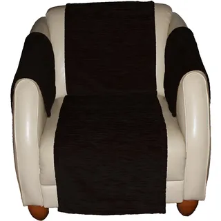 Wirth Sofahusse Miriam Schwarz 60 x 40 cm 2er Set