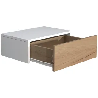 VCM Nachtschrank Usal 45 x 30 x 15 cm Beige
