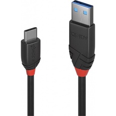 Bild USB 3.1 Kabel, USB-C [Stecker] auf USB-A [Stecker], 0.5m (36915)